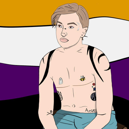 nonbinary echo kom azgeda